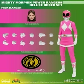 Mighty morphin power rangers figurines 1/12 fantastic four deluxe steel box set 16 - 17 cm