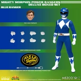 Mighty morphin power rangers figurines 1/12 fantastic four deluxe steel box set 16 - 17 cm