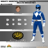Mighty morphin power rangers figurines 1/12 fantastic four deluxe steel box set 16 - 17 cm