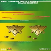 Mighty morphin power rangers figurines 1/12 fantastic four deluxe steel box set 16 - 17 cm