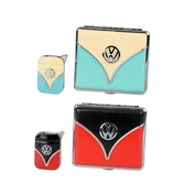 Etui avec briquet Volkswagen 2 coloris assortis, Lot de 3