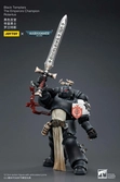 Warhammer 40k figurine 1/18 black templars the emperors champion rolantus 12 cm