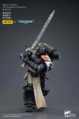Warhammer 40k figurine 1/18 black templars the emperors champion rolantus 12 cm