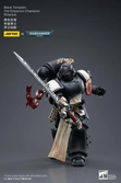 Warhammer 40k figurine 1/18 black templars the emperors champion rolantus 12 cm