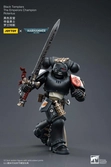 Warhammer 40k figurine 1/18 black templars the emperors champion rolantus 12 cm