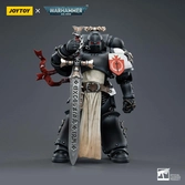 Warhammer 40k figurine 1/18 black templars the emperors champion rolantus 12 cm