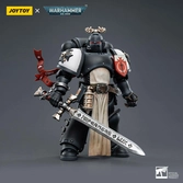 Warhammer 40k figurine 1/18 black templars the emperors champion rolantus 12 cm