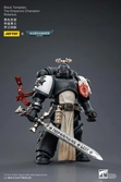 Warhammer 40k figurine 1/18 black templars the emperors champion rolantus 12 cm