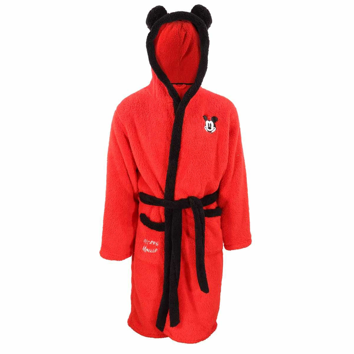 Disney mickey logo dressing gown (unisex)