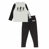 Fortnite - flossing emotes (kids unisex long pyjama set)