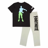 Fortnite - hombre flossing (kids unisex long pyjama set)