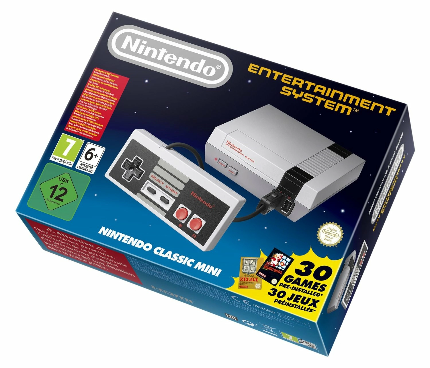 Console NES Classic Mini Nintendo