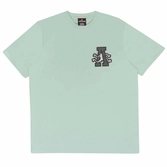 Airwalk running man - applique green (unisex t-shirt)