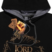 Lord of the rings - gold foil logo (superheroes inc. contrast pullover)