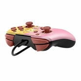 Manette filaire Faceoff Deluxe Animal Crossing rose et jaune - Switch