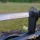 Réplique Katana Kill Bill Volume 3 Black Mamba - Bill Signature