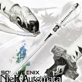 Réplique du Katana en Métal Contrat Vertueux de 2B dans Nier Automata