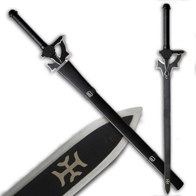 Épée Sword Art Online SoA Elucidator de Kirito en acier