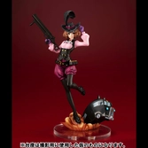 Persona 5 royal statuette pvc lucrea noir (haru okumura) & morgana car 24 cm