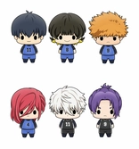 Blue lock chokorin mascot series pack 6 trading figures vol. 1 5 cm