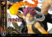 Fairy tail statuette pvc 1/7 natsu, gray, erza, happy deluxe bonus version 57 cm