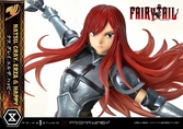 Fairy tail statuette pvc 1/7 natsu, gray, erza, happy deluxe bonus version 57 cm