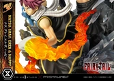Fairy tail statuette pvc 1/7 natsu, gray, erza, happy deluxe bonus version 57 cm