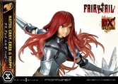 Fairy tail statuette pvc 1/7 natsu, gray, erza, happy deluxe bonus version 57 cm