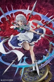 Touhou project statuette pvc 1/7 izayoi sakuya illustration by teddy 32 cm