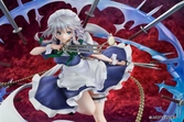 Touhou project statuette pvc 1/7 izayoi sakuya illustration by teddy 32 cm