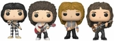 Queen Set 4 figurines Freddie Mercury, Brian May, Roger Taylor & John Dacon Figurine Pop
