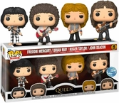 Queen Set 4 figurines Freddie Mercury, Brian May, Roger Taylor & John Dacon Figurine Pop