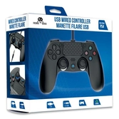 Manette filaire noire pour ps4 avec câble 3m avec prise jack