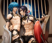 Dramatical murder statuette pvc 1/6 aoba & koujaku 20 cm