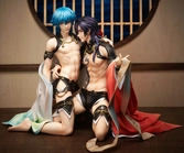 Dramatical murder statuette pvc 1/6 aoba & koujaku 20 cm