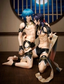 Dramatical murder statuette pvc 1/6 aoba & koujaku 20 cm
