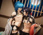 Dramatical murder statuette pvc 1/6 aoba & koujaku 20 cm