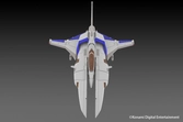 Gradius figurine plastic kit vic viper ver. gradius ii 15 cm