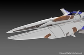 Gradius figurine plastic kit vic viper ver. gradius ii 15 cm