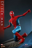Spider-man: no way home figurine movie masterpiece 1/6 spider-man (new red and blue suit) 28 cm
