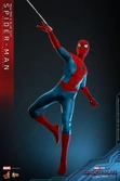 Spider-man: no way home figurine movie masterpiece 1/6 spider-man (new red and blue suit) 28 cm