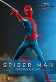 Spider-man: no way home figurine movie masterpiece 1/6 spider-man (new red and blue suit) 28 cm