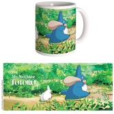 Studio ghibli mug totoro white and blue
