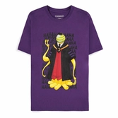 Assassination classroom t-shirt koro-sensei purple (xl)