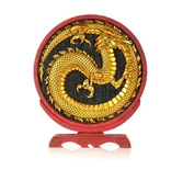 Cowboy bebop statuette red dragon crime syndicate companion relief 35 cm