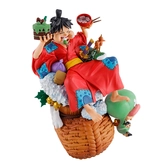 One piece petitrama dx statuette pvc logbox re birth vol. 1 11 cm