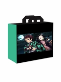 Demon slayer - nezuko & tanjiro - shopping bag 40x45x20 cm