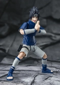 Naruto - sasuke uchiha ninja prodigy" - figurine s.h. figuarts 13.5cm"