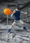 Naruto - sasuke uchiha ninja prodigy" - figurine s.h. figuarts 13.5cm"