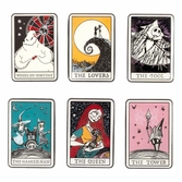 L´étrange noël de mr. jack assortiment pin's émaillés blind box tarot card (12)